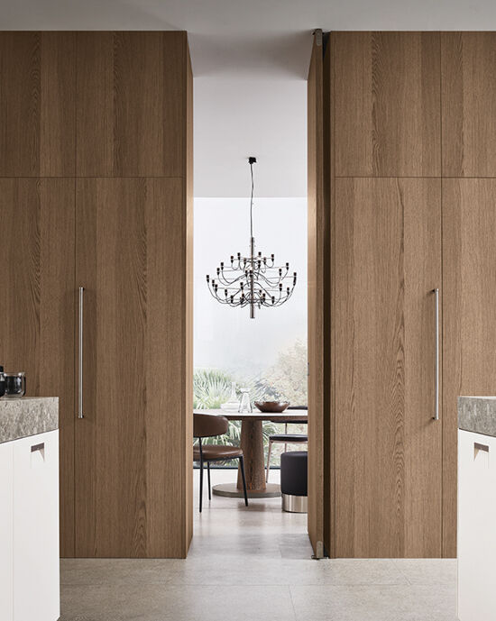 Каркасная система зонирования кухни Arclinea