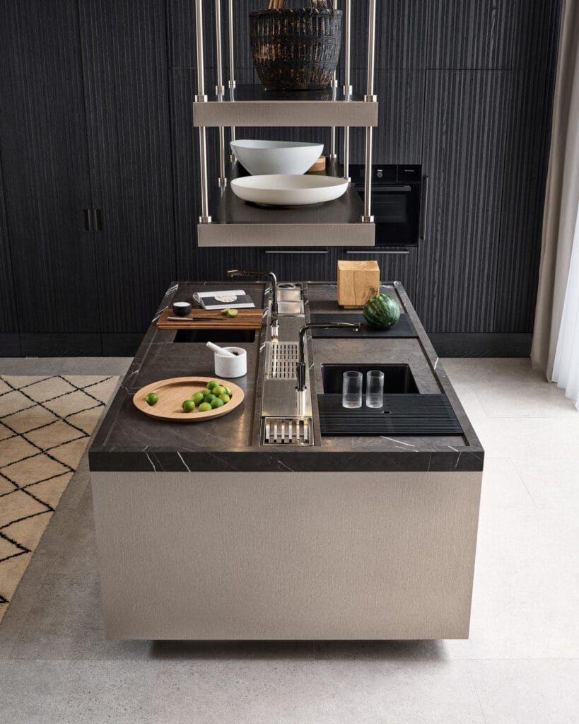 Итальянская кухня Arclinea Italia  двойной остров