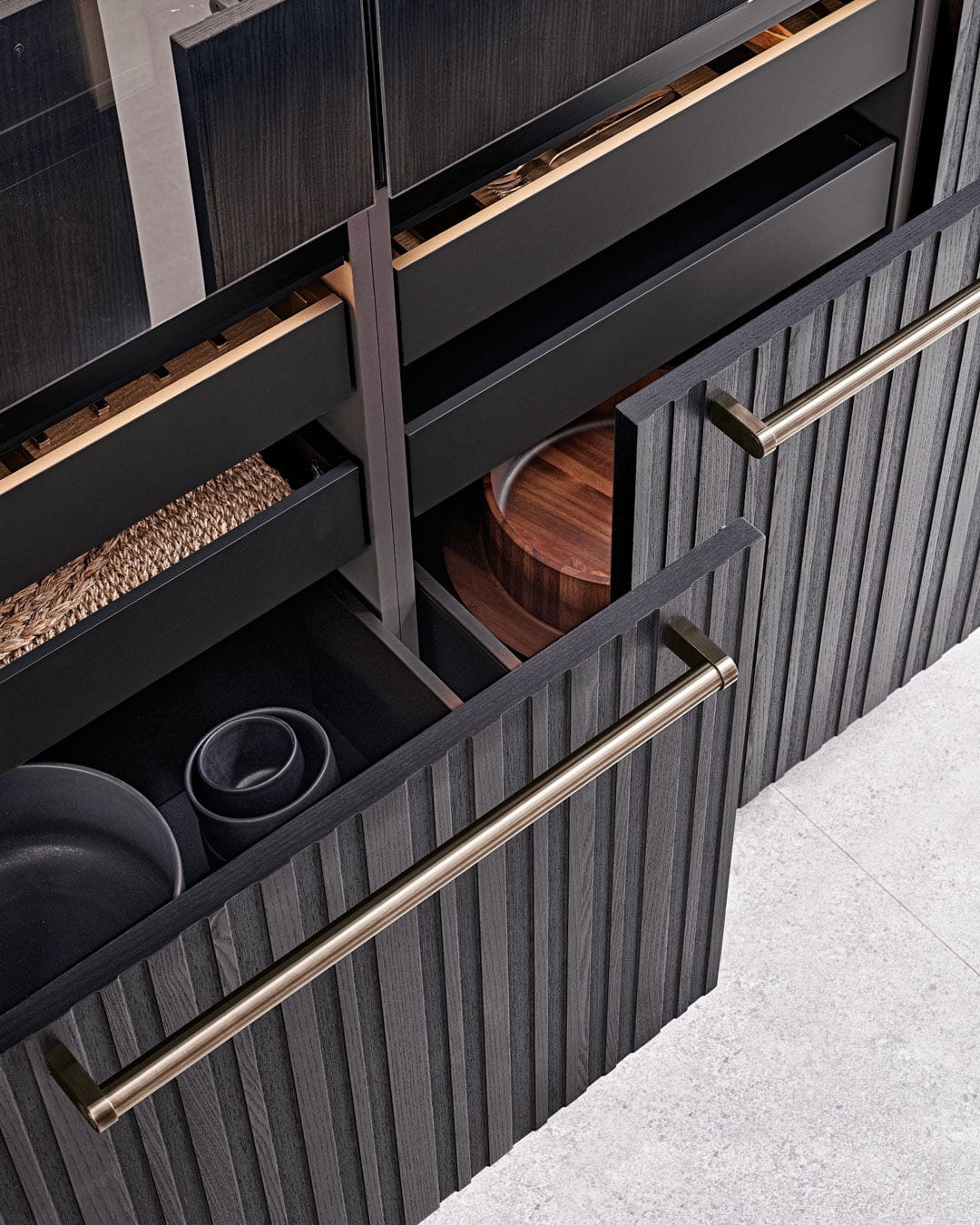 Выдвижные ящики системы Moka Box