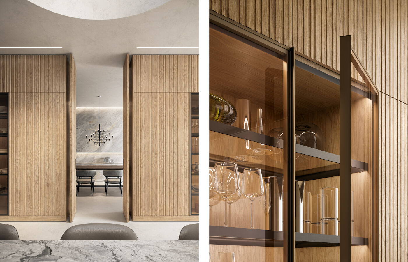 Столешница кухни Lignum et Lapis Arclinea