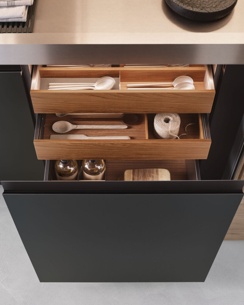 Итальянская кухня Arclinea Lignum et Lapis, Vina