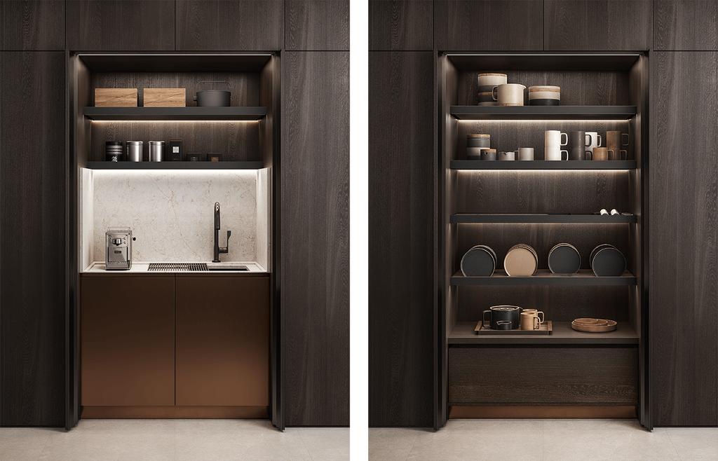 Новая карманная система хранения Arclinea