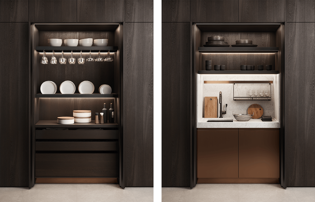 Новая карманная система хранения Arclinea