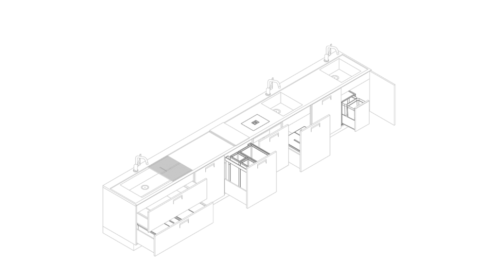 Система сортировки отходов для кухни