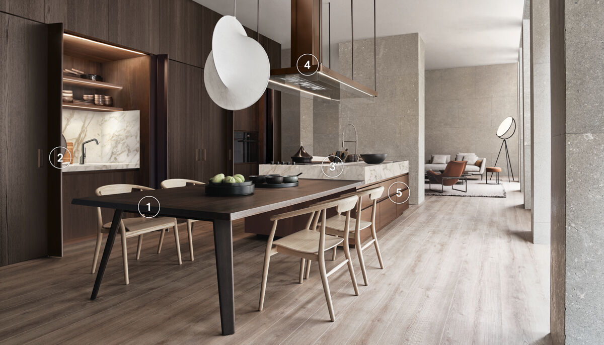 Кухня Arclinea Convivium