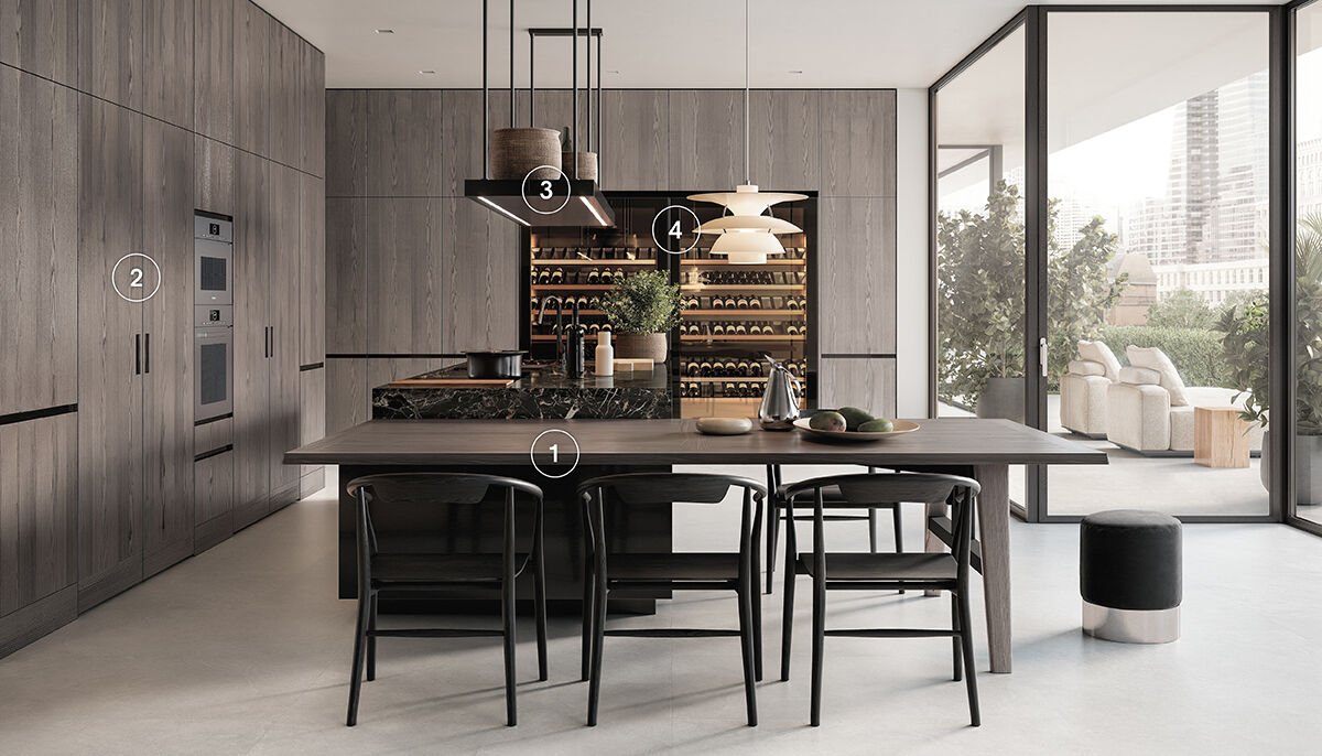 Кухня Arclinea Convivium