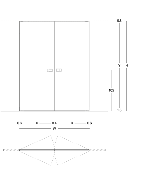 Каркасная дверь