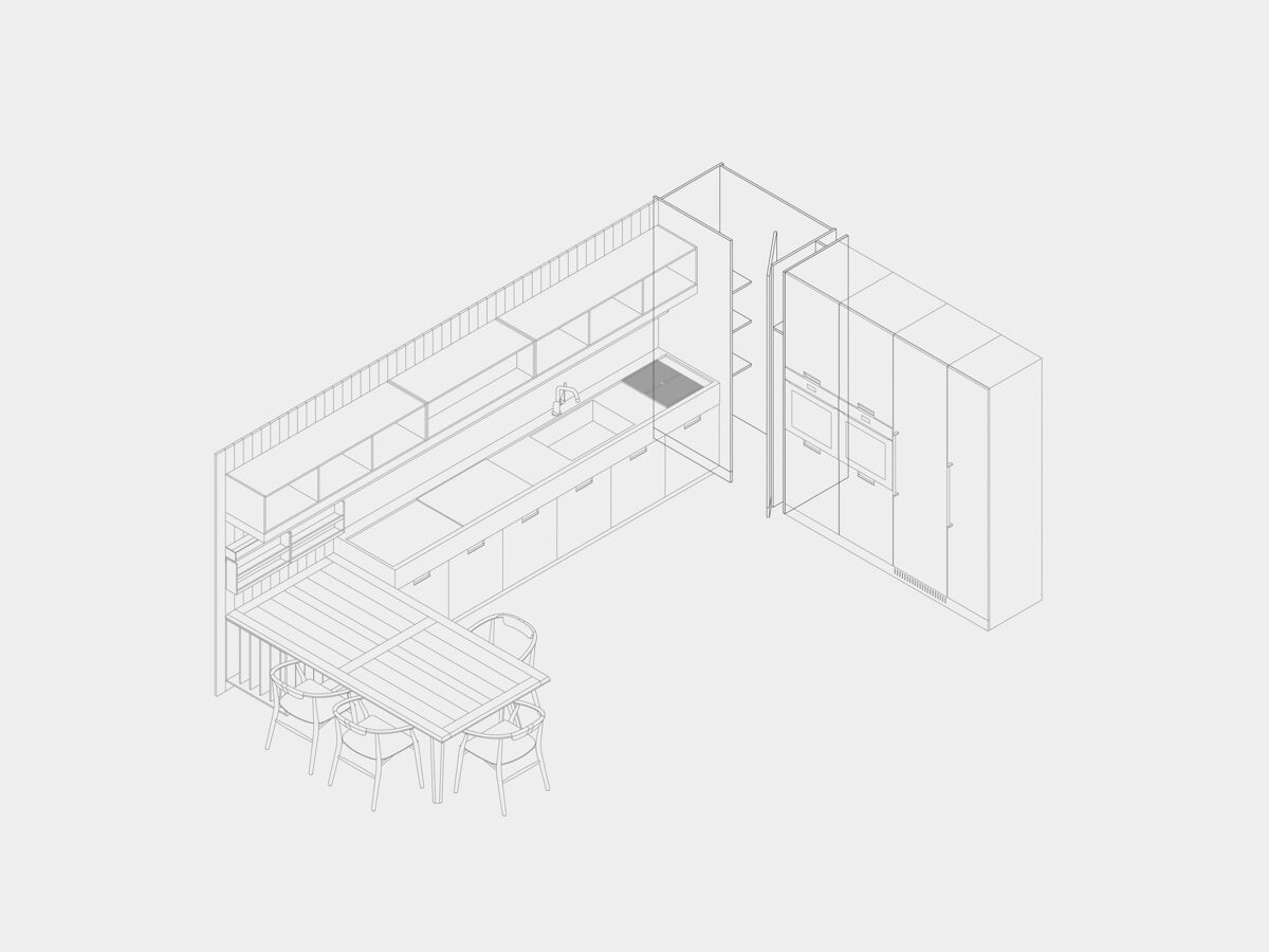 Система хранения для кухни Wic (Гардеробная)