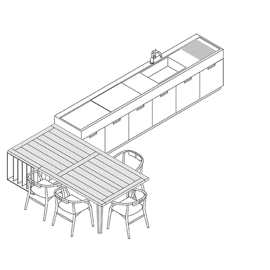 СТОЛ На ПОЛУОСТРОВЕ