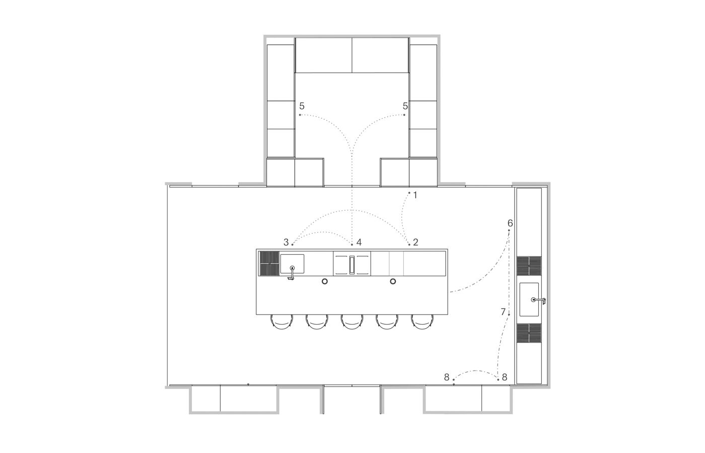 Кухня Arclinea Lignum et lapis